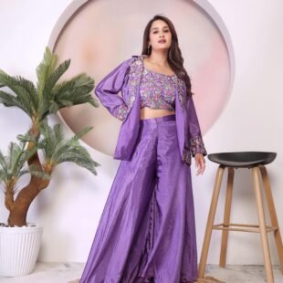 Designer Stunning Three-Piece Co-Ord Set