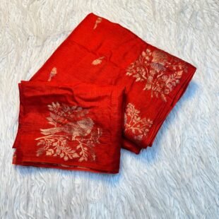 ✨ New Arrivals – Pure Muslin Silk Saree ✨