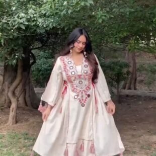 ❤️Designer Peplum & Bell Bottom Suit Set ❤️